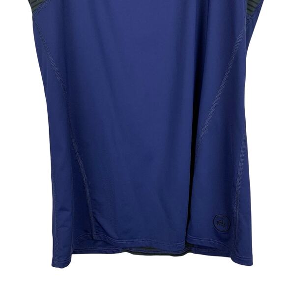 Aether Tank Top Blue Black Racerback Active Workout Women's 1 XS - Picture 4 of 5